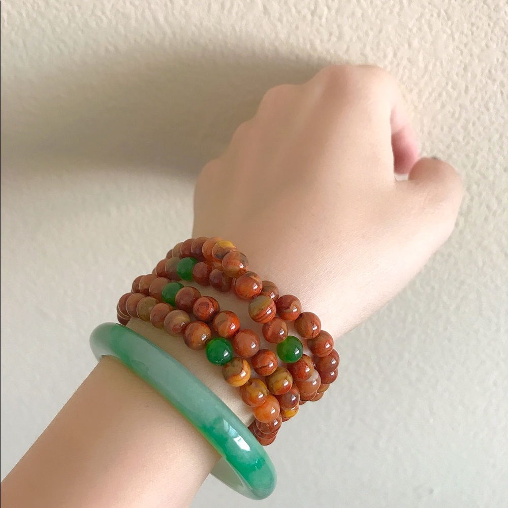 Agate bracelet